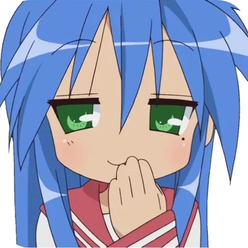 👄 Стикер «Lucky Star Konata» для Telegram