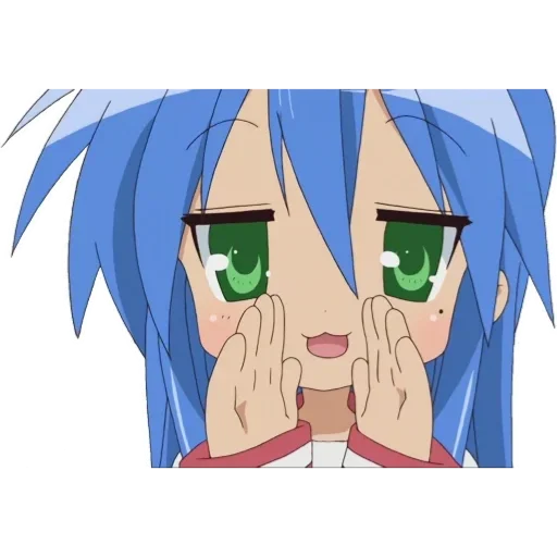 👄 Стикер «Lucky Star Konata» для Telegram