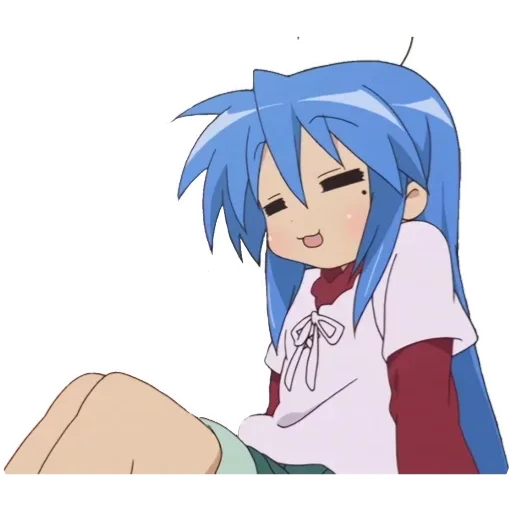 👄 Стикер «Lucky Star Konata» для Telegram