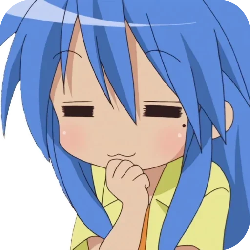 👄 Стикер «Lucky Star Konata» для Telegram