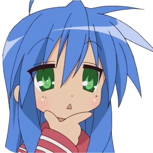 👄 Стикер «Lucky Star Konata» для Telegram