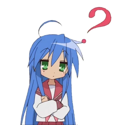 👄 Стикер «Lucky Star Konata» для Telegram