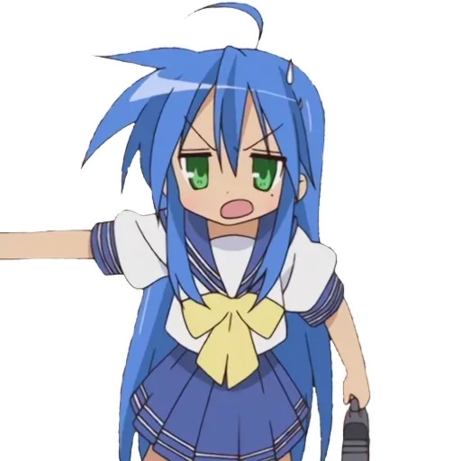👄 Стикер «Lucky Star Konata» для Telegram