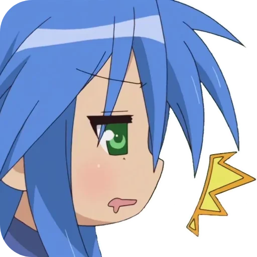 👄 Стикер «Lucky Star Konata» для Telegram