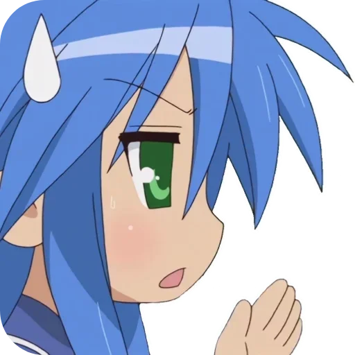 👄 Стикер «Lucky Star Konata» для Telegram