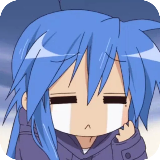 👄 Стикер «Lucky Star Konata» для Telegram
