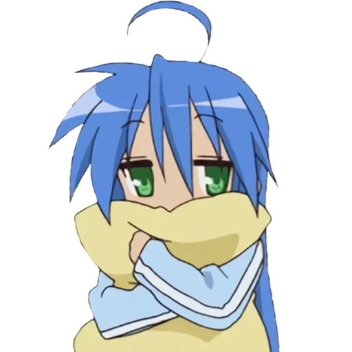 👄 Стикер «Lucky Star Konata» для Telegram