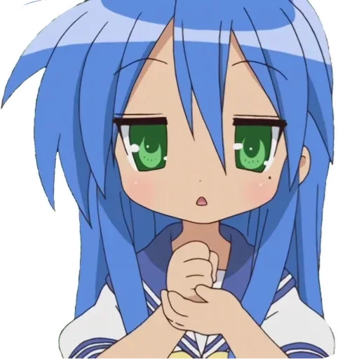 👄 Стикер «Lucky Star Konata» для Telegram