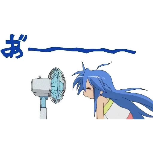 🍗 Стикер «Lucky Star Konata» для Telegram