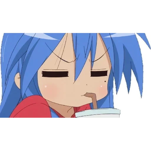 👄 Стикер «Lucky Star Konata» для Telegram