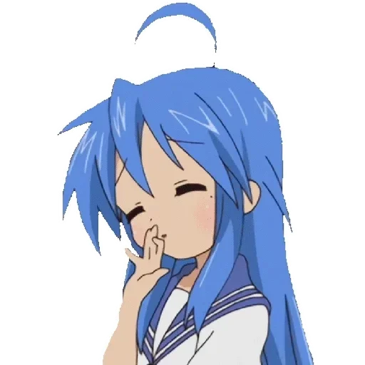 👄 Стикер «Lucky Star Konata» для Telegram