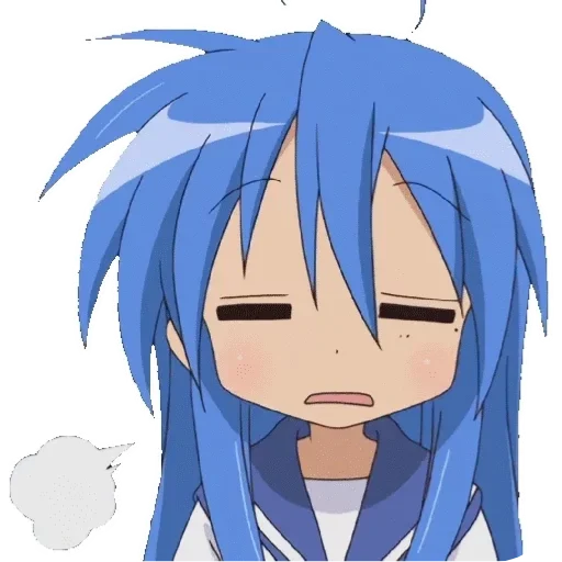 💇 Стикер «Lucky Star Konata» для Telegram