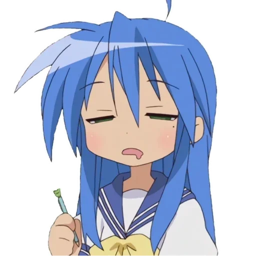 👄 Стикер «Lucky Star Konata» для Telegram