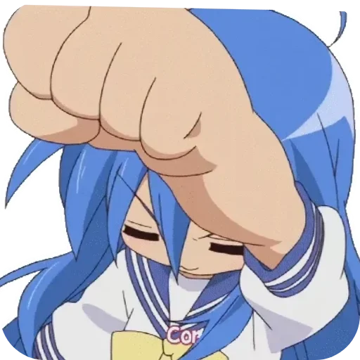 👄 Стикер «Lucky Star Konata» для Telegram