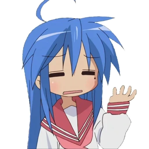 👄 Стикер «Lucky Star Konata» для Telegram