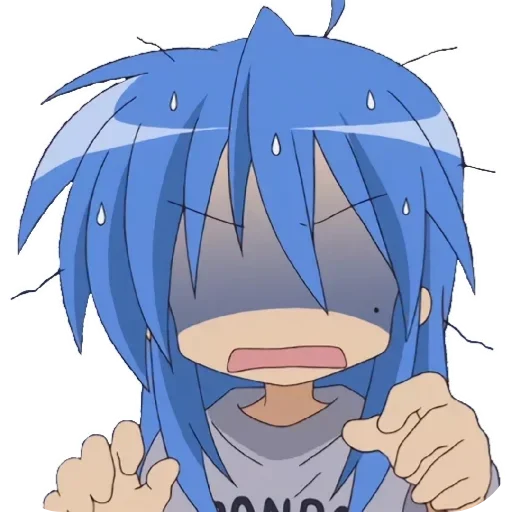 👄 Стикер «Lucky Star Konata» для Telegram