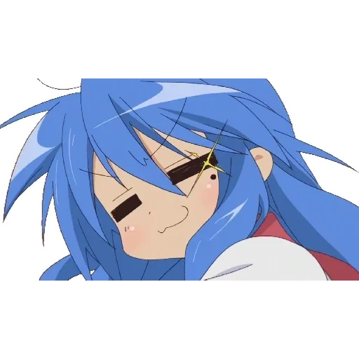 👄 Стикер «Lucky Star Konata» для Telegram