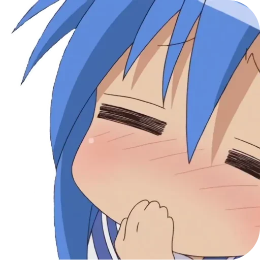 👄 Стикер «Lucky Star Konata» для Telegram