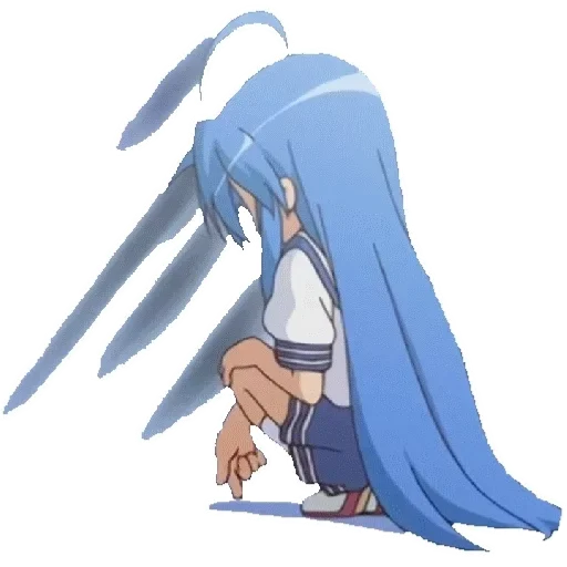 🍗 Стикер «Lucky Star Konata» для Telegram