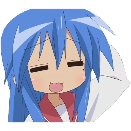 👄 Стикер «Lucky Star Konata» для Telegram