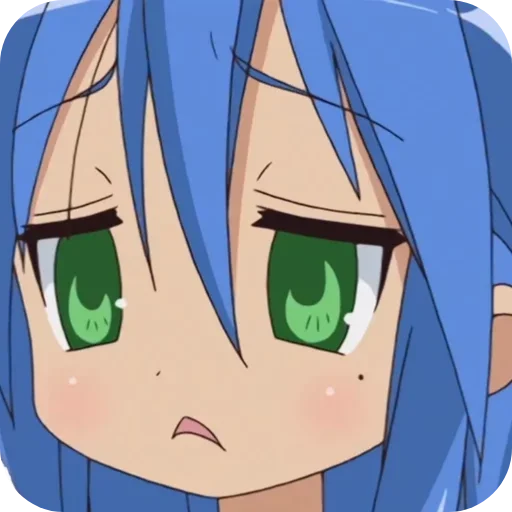 👄 Стикер «Lucky Star Konata» для Telegram