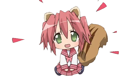 🐿 Стикер «Lucky Star by» для Telegram