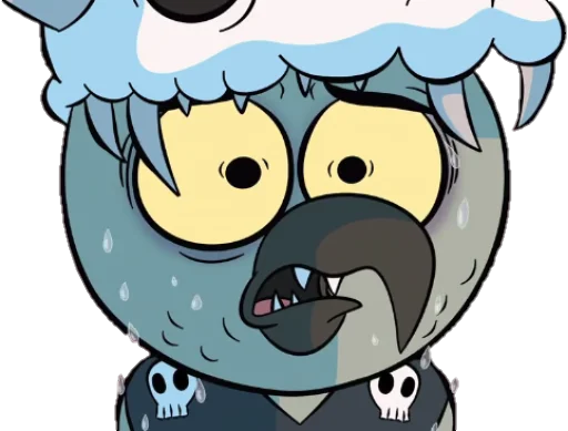 😰 Стикер «Ludo Star vs the Forces of Evil» для Telegram