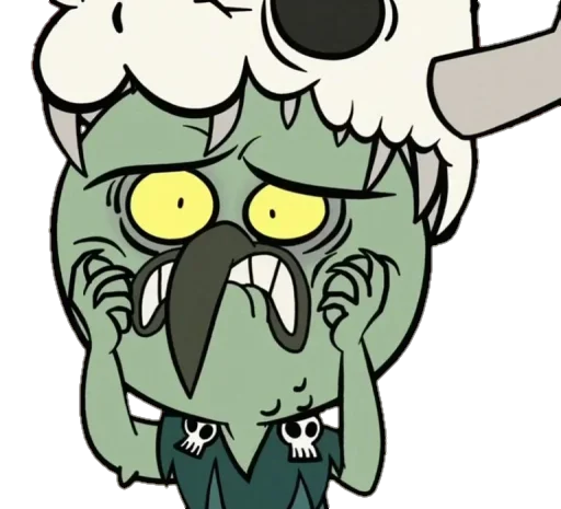 😱 Стикер «Ludo Star vs the Forces of Evil» для Telegram