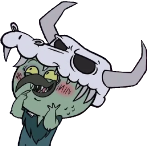 😊 Стикер «Ludo Star vs the Forces of Evil» для Telegram