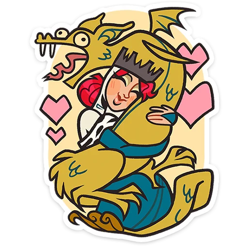 🥰 Стикер «Королева Людовика» для Telegram