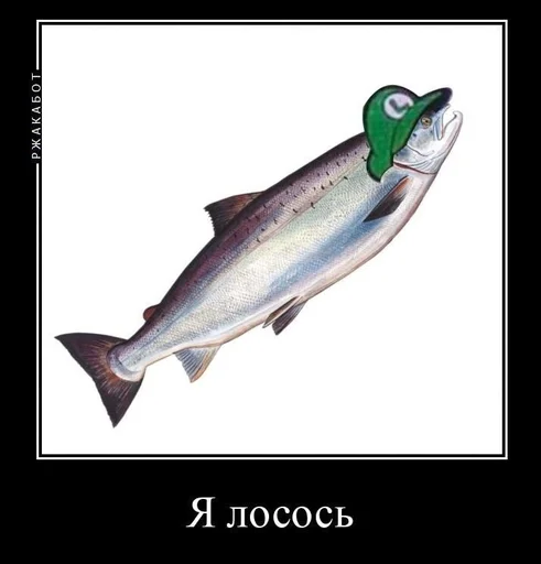 🐟 Стикер «Луиджи» для Telegram