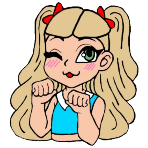 Стикерпак Luisa для Telegram