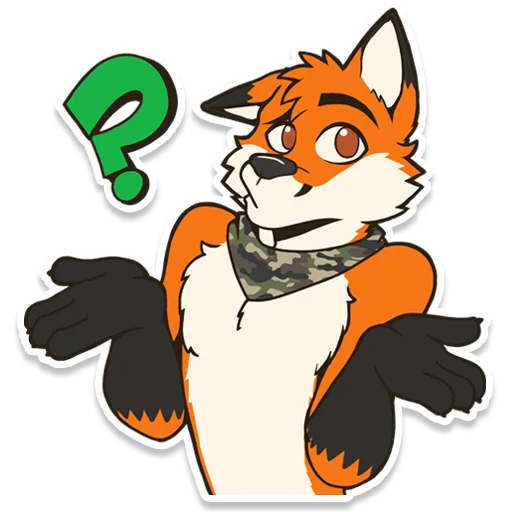 🤔 Стикер «Luis Fox» для Telegram
