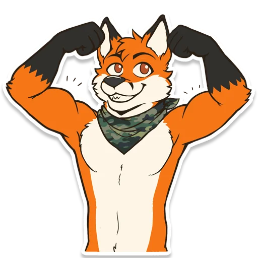 💪 Стикер «Luis Fox» для Telegram