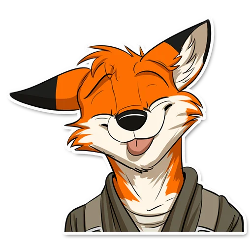 😊 Стикер «Luis Fox» для Telegram