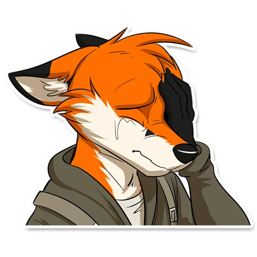 😢 Стикер «Luis Fox» для Telegram