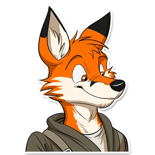 😁 Стикер «Luis Fox» для Telegram
