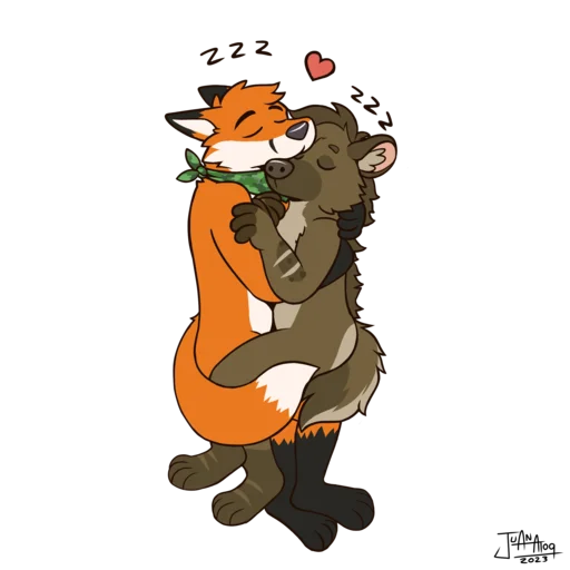 ❤️ Стикер «Luis Fox» для Telegram