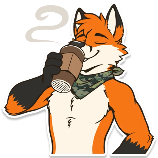 💤 Стикер «Luis Fox» для Telegram