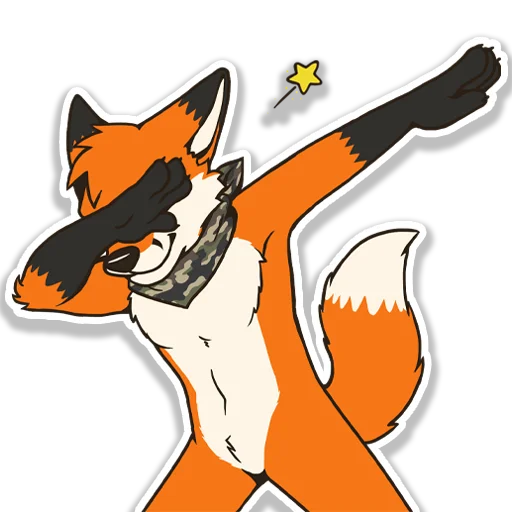 😊 Стикер «Luis Fox» для Telegram