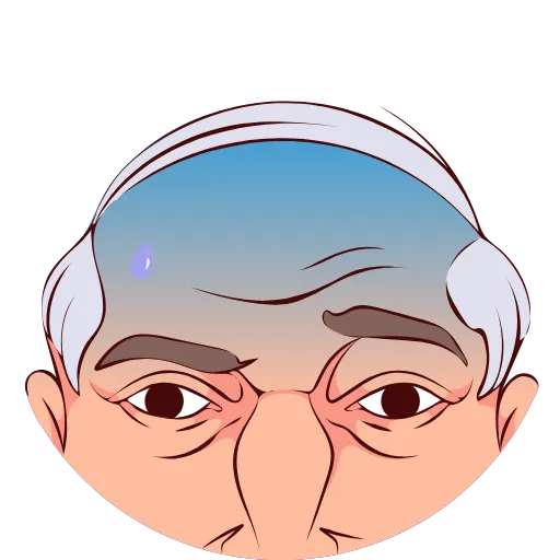 😱 Стикер «Саша 3%» для Telegram