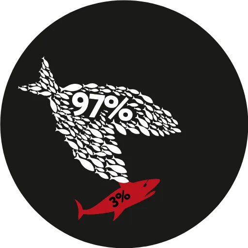 🐟 Стикер «Саша 3%» для Telegram