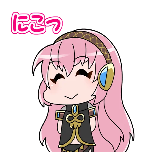 😊 Стикер «Megurine Luka» для Telegram