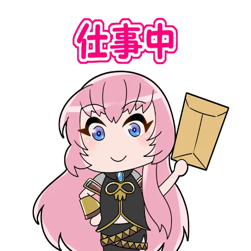✉️ Стикер «Megurine Luka» для Telegram