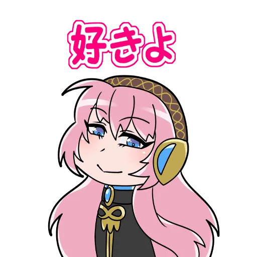 😏 Стикер «Megurine Luka» для Telegram