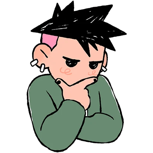 🤔 Стикер «Лука Без Текста» для Telegram