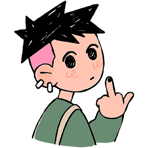 🖕 Стикер «Лука Без Текста» для Telegram