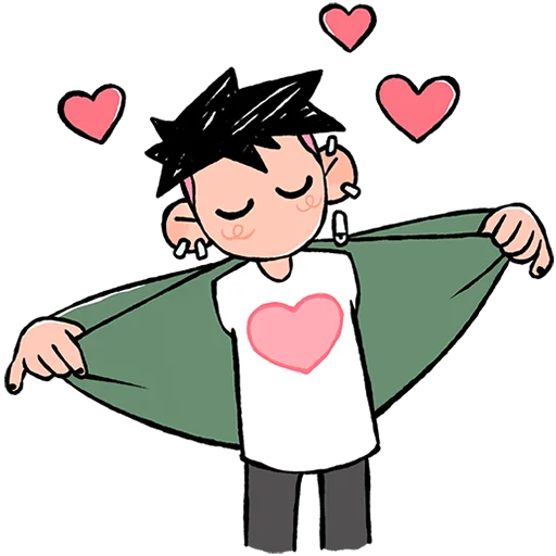 🥰 Стикер «Лука Без Текста» для Telegram