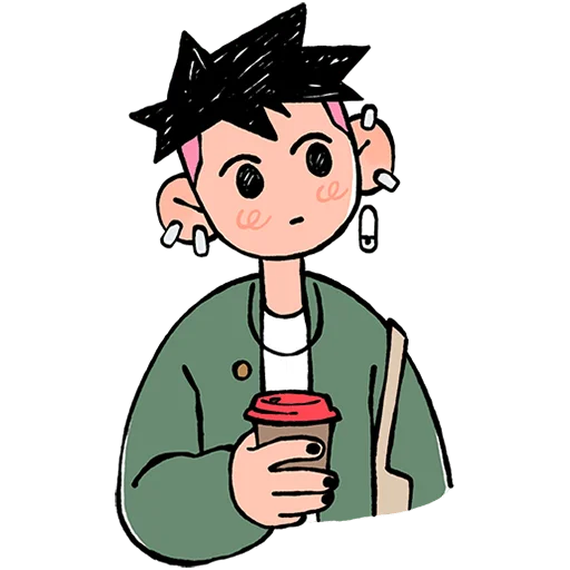 ☕️ Стикер «Лука Без Текста» для Telegram