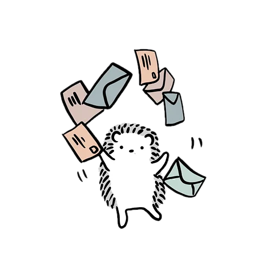 🦔 Стикер «Ёж_Lukas» для Telegram